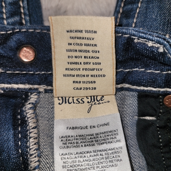 AWESOME MISS ME SIGNATURE BOOT JP7053B BLING JEANS - Picture 8 of 8